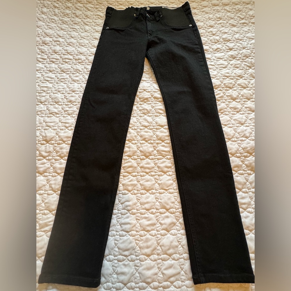 Rag & Bone Maternity Black Skinny Denim Jeans Size 27